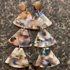 Multicolored Dangle Earrings